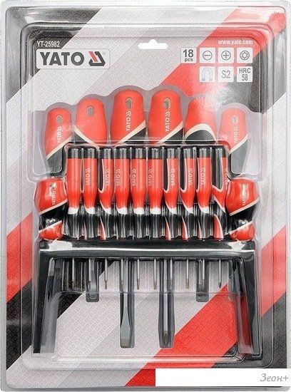Набор отверток Yato YT-25982 (18 предмет)
