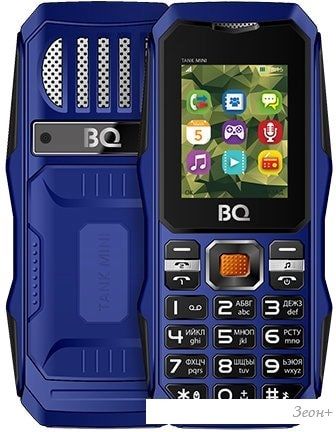 Мобильный телефон BQ-Mobile BQ-1842 Tank mini (синий)