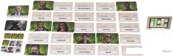 Настольная игра GaGa Games Кодовые имена. Дуэт