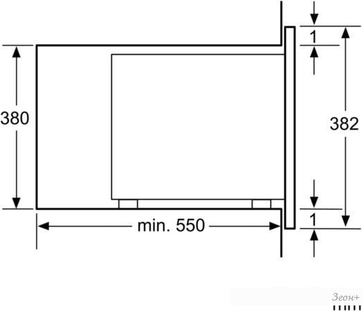 Микроволновая печь Bosch BEL554MS0