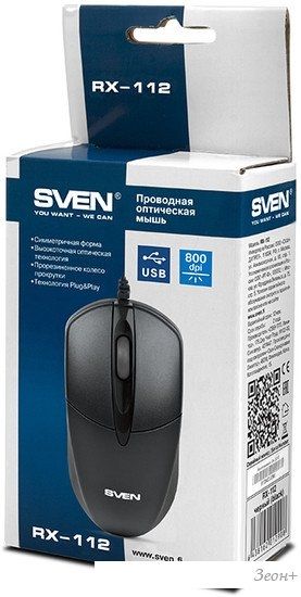 Мышь SVEN RX-112 USB