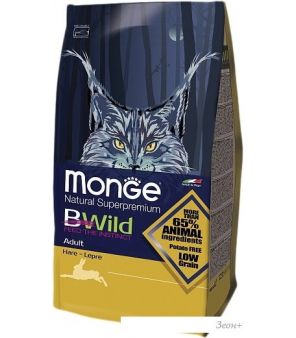 Корм для кошек BWild Adult Hare 10 кг