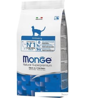 Корм для кошек Monge Urinary Rich in Chicken 10 кг