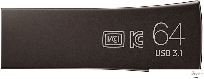 USB Flash Samsung BAR Plus 64GB (титан)