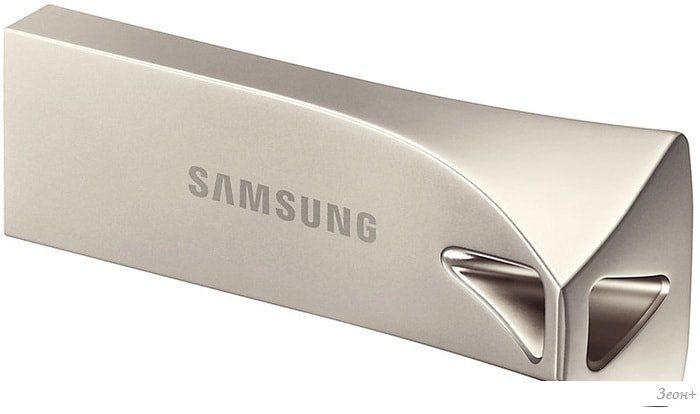 USB Flash Samsung BAR Plus 128GB (серебристый)
