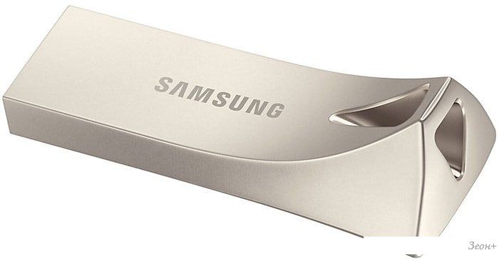 USB Flash Samsung BAR Plus 128GB (серебристый)