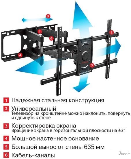 Кронштейн Arm Media Paramount-70