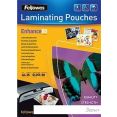    Fellowes Glossy Polyester Pouches 4, 80 , 25 