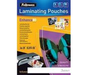    Fellowes Glossy Polyester Pouches 4, 80 , 25 