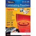    Fellowes Glossy Polyester Pouches 95x65 , 125 , 100 