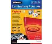    Fellowes Glossy Polyester Pouches 95x65 , 125 , 100 