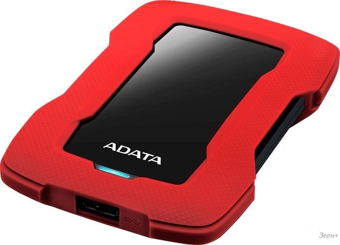 Внешний жесткий диск A-Data HD330 AHD330-2TU31-CRD 2TB (красный)