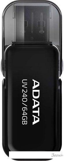 USB Flash ADATA UV240 64GB (черный)