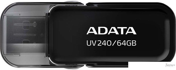 USB Flash ADATA UV240 64GB (черный)