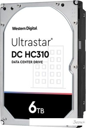 Жесткий диск HGST Ultrastar DC HC310 (7K6) 4TB HUS726T4TAL5204