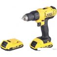 Дрель-шуруповерт DeWalt DCD771D2 (с 2-мя АКБ 2 Ah)