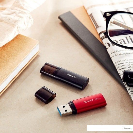 USB Flash Apacer AH25B 64GB (красный) AP64GAH25BR-1