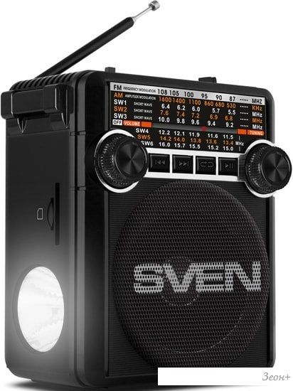 Радиоприемник SVEN SRP-355 (черный)