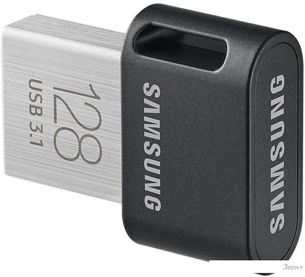 USB Flash Samsung FIT Plus 128GB (черный)