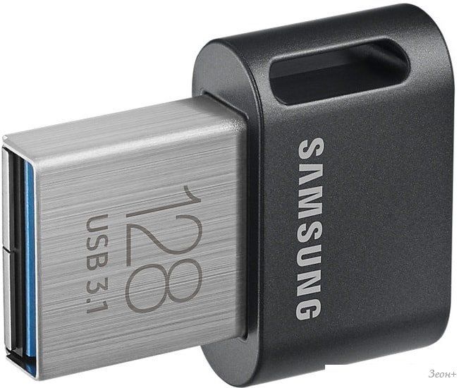 USB Flash Samsung FIT Plus 128GB (черный)