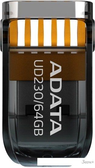 USB Flash ADATA UD230 64GB (черный)