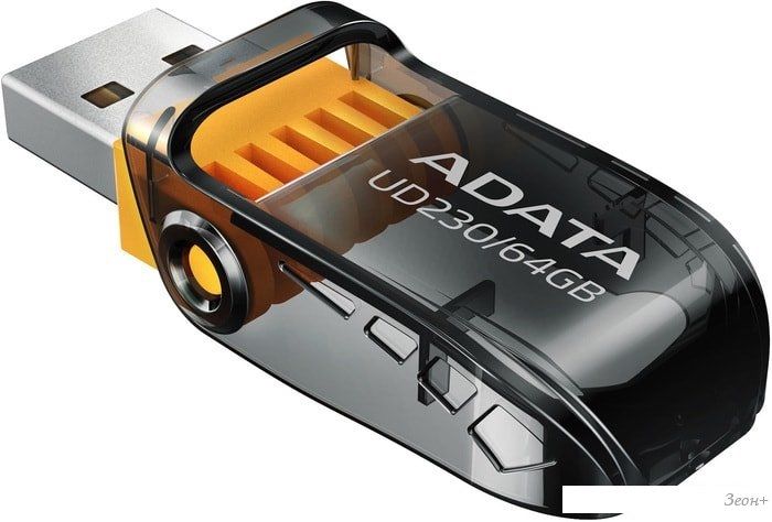 USB Flash ADATA UD230 64GB (черный)