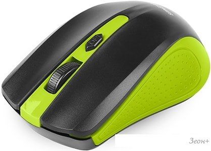Мышь SmartBuy One 352AG (черный/зеленый)