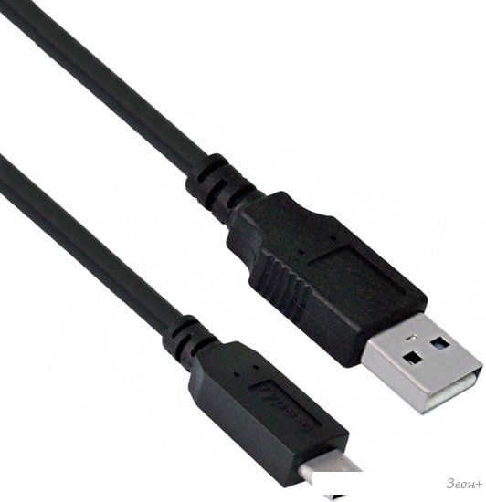 Кабель ExeGate EX272346RUS USB Type-A - USB Type-C (1 м, черный)