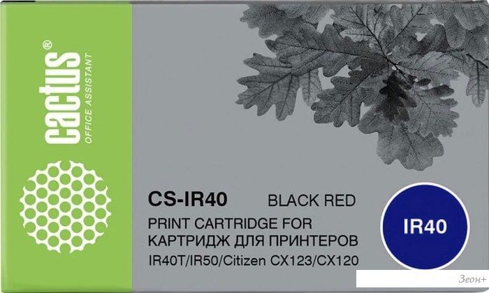 Лента для матричного картриджа CACTUS CS-IR40 (аналог Citizen IR40T/IR50)