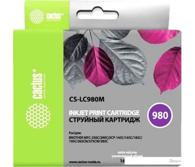  CACTUS CS-LC980M ( Brother LC980M)