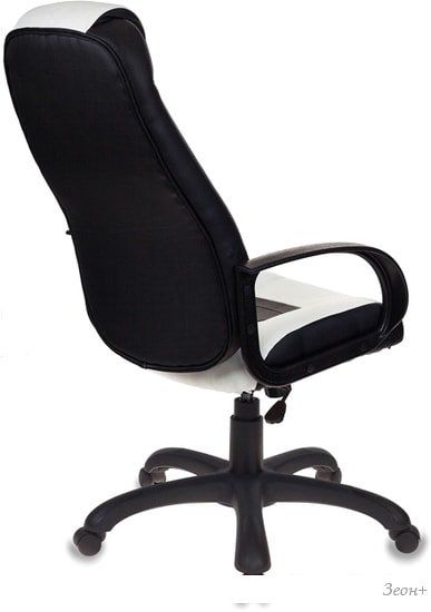 Кресло Бюрократ VIKING-8/WH+BLACK (белый/черный)
