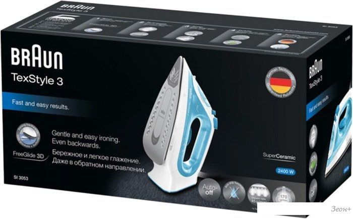 Утюг Braun Texstyle 3 SI3053 BL