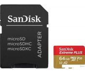   SanDisk Extreme microSDXC SDSQXBZ-064G-GN6MA 64GB ( )