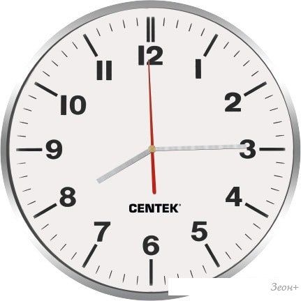 Настенные часы CENTEK СТ-7100 (белый)