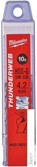Набор оснастки Milwaukee 4932352385 (10 предметов)