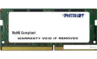   Patriot Signature Line 8GB DDR4 SODIMM PC4-21300 PSD48G266681S