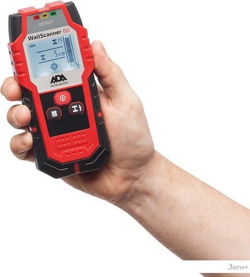 Детектор скрытой проводки ADA Instruments Wall Scanner 80