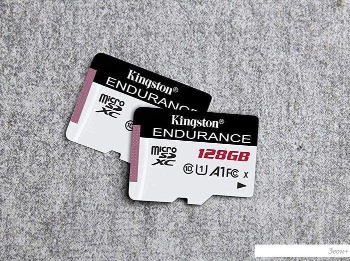 Карта памяти Kingston High Endurance microSDXC 128GB
