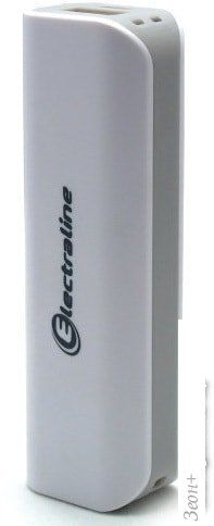 Портативное зарядное устройство Electraline 500331 2600mAh (белый)