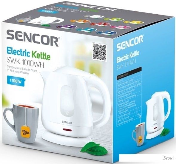 Электрочайник Sencor SWK 1010WH