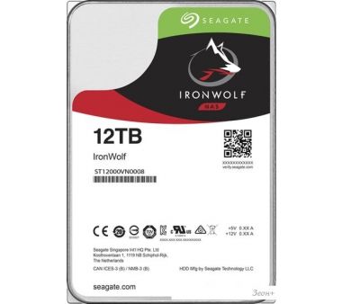   Seagate IronWolf 12TB ST12000VN0008