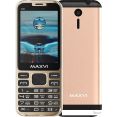 Мобильный телефон Maxvi X10 (золотистый)