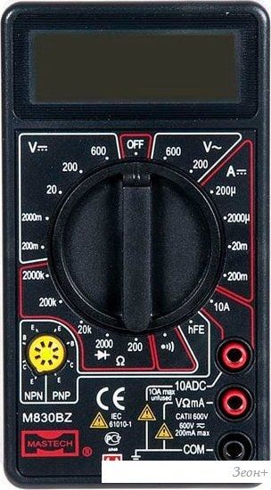 Мультиметр Mastech M830BZ