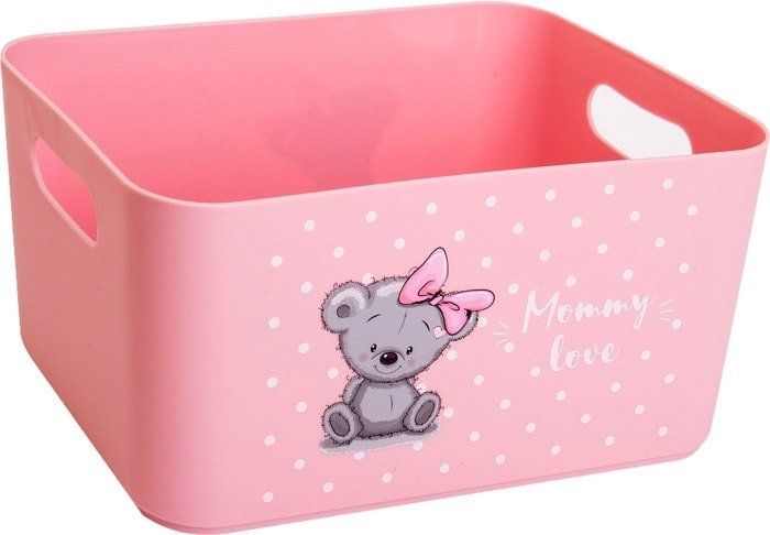 Корзина Berossi Mommy Love (розовый)