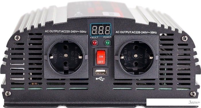 Автомобильный инвертор GEOFOX MD 1500W/24v