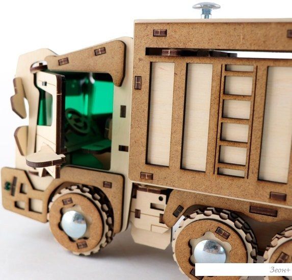 Сборная модель Woody Мусоровоз 02611