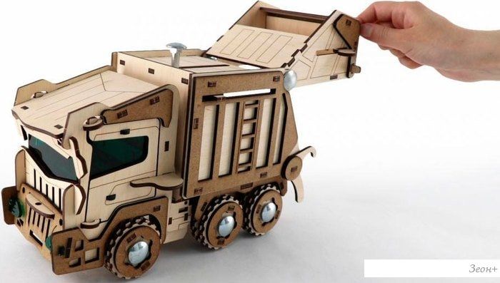 Сборная модель Woody Мусоровоз 02611