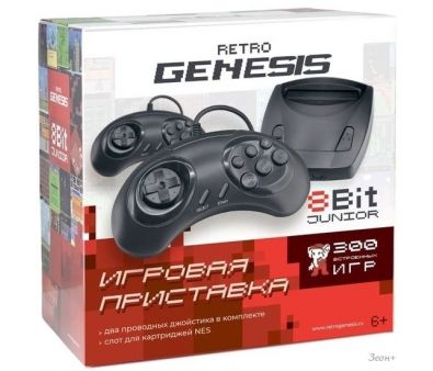 Игровая приставка Retro Genesis 8 Bit Junior (300 игр)