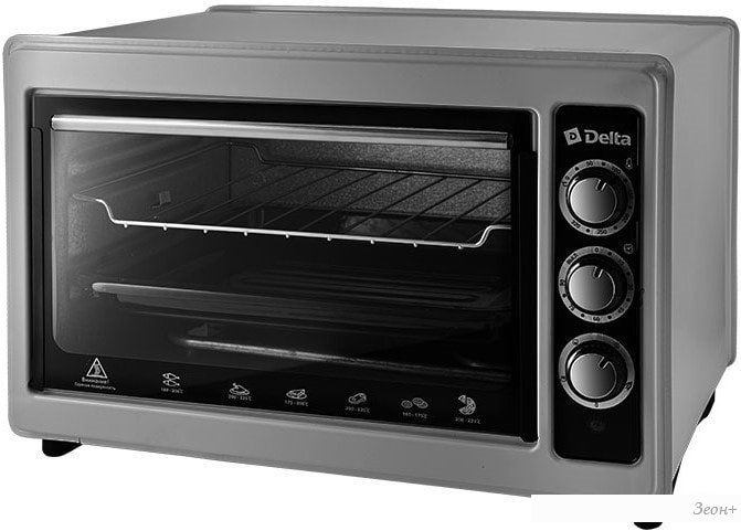Мини-печь Delta D-0124 (серый)