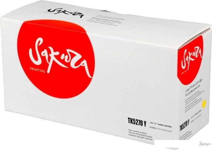 Картридж Sakura Printing SATK5270Y (аналог Kyocera TK-5270Y)